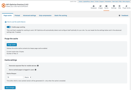 Les meilleurs plugins de base de données pour WordPress WP Optimize pour WordPress
