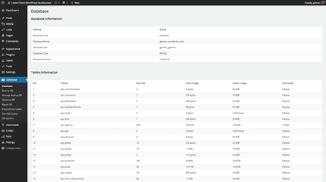 Les meilleurs plugins de base de données pour WordPress Plugins de base de données WordPress