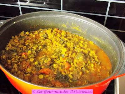 Dahl de pois cassés (Vegan)