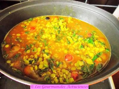 Dahl de pois cassés (Vegan)