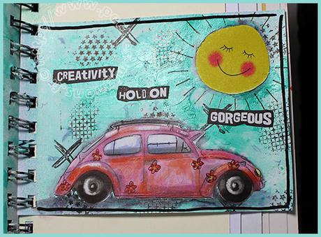 Page Junk journal #17-1