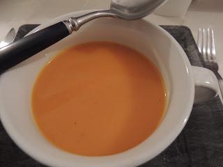Soupe de potiron et carottes