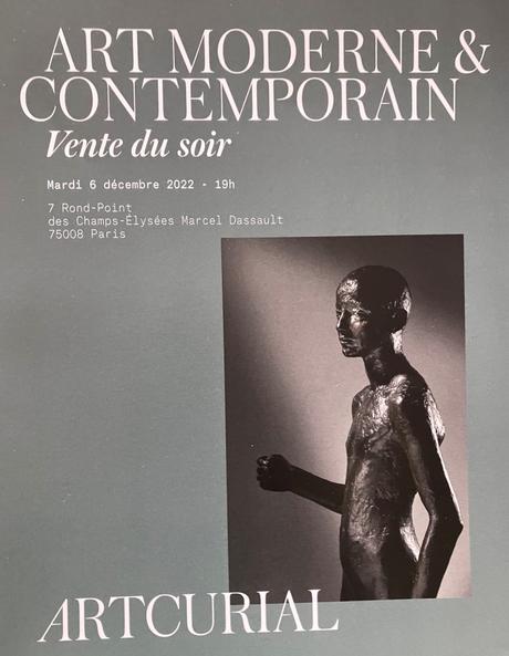 ART MODERNE & CONTEMPORAIN – Mardi 6 Décembre 2022. ARTCURIAL .