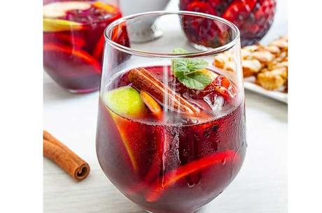 sangria allégée de Noël ww