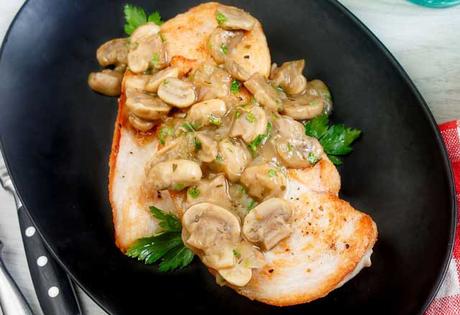 Escalopes de Poulet aux Champignons ww