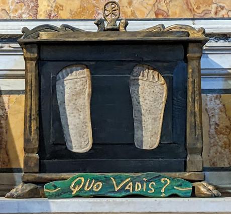 Basilique de Saint-Sébastien-hors-les-Murs — La tombe et le gisant du saint — Reportage photos (24 photos)