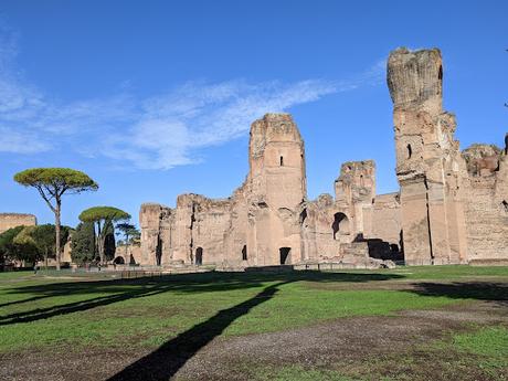 Reportage photos aux thermes de Caracalla — 50 photos