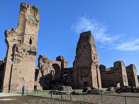 Reportage photos aux thermes de Caracalla — 50 photos