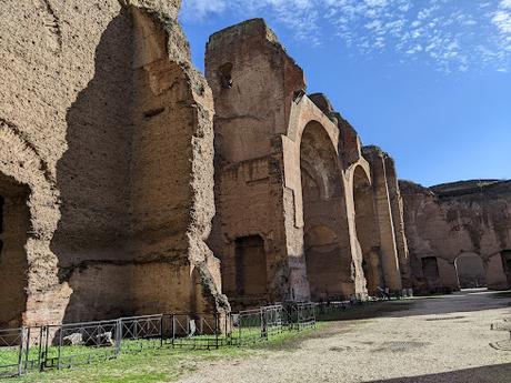 Reportage photos aux thermes de Caracalla — 50 photos