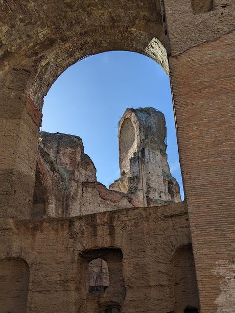 Reportage photos aux thermes de Caracalla — 50 photos