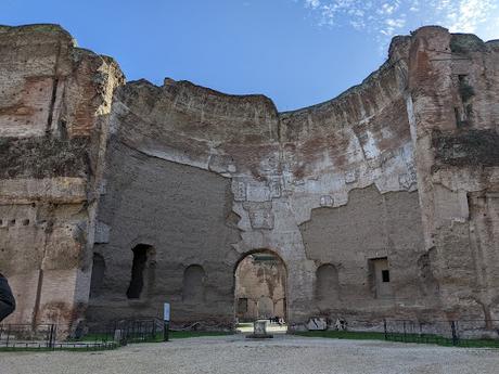 Reportage photos aux thermes de Caracalla — 50 photos