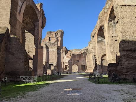 Reportage photos aux thermes de Caracalla — 50 photos