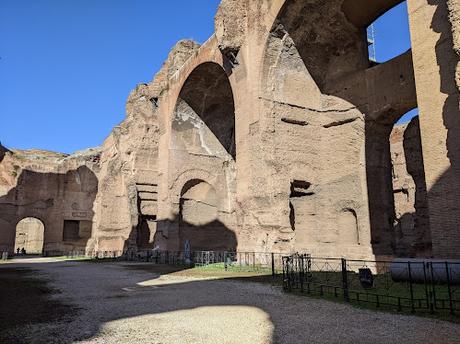 Reportage photos aux thermes de Caracalla — 50 photos