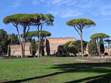 Reportage photos aux thermes de Caracalla — 50 photos