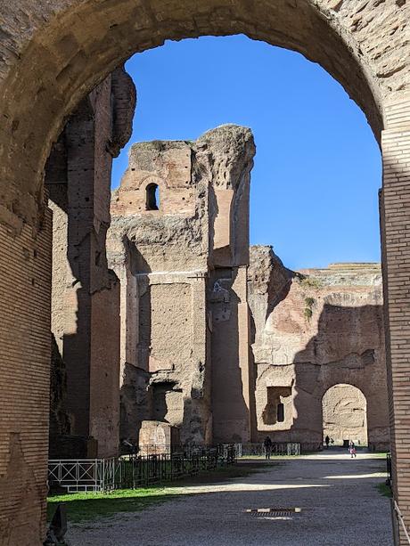 Reportage photos aux thermes de Caracalla — 50 photos