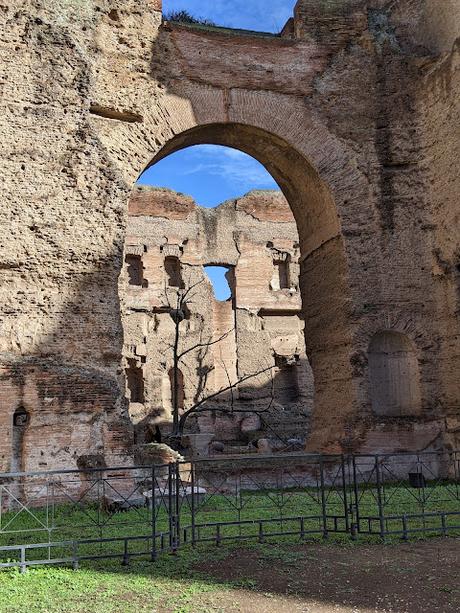 Reportage photos aux thermes de Caracalla — 50 photos