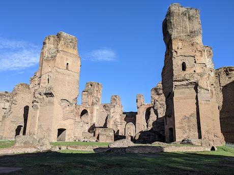 Reportage photos aux thermes de Caracalla — 50 photos
