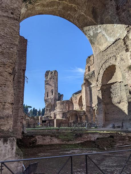 Reportage photos aux thermes de Caracalla — 50 photos