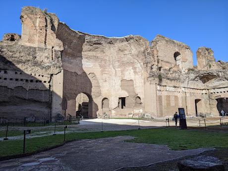 Reportage photos aux thermes de Caracalla — 50 photos