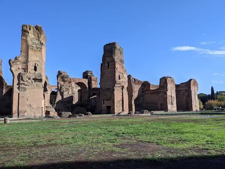 Reportage photos aux thermes de Caracalla — 50 photos