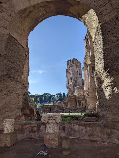 Reportage photos aux thermes de Caracalla — 50 photos