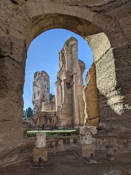 Reportage photos aux thermes de Caracalla — 50 photos