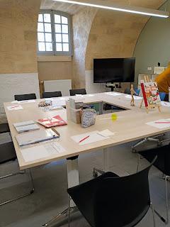 Atelier BD en quatre cases: 6 participantes fantastiques! 2h30 de Fun! au Château 33520 Bruges: quelques images: