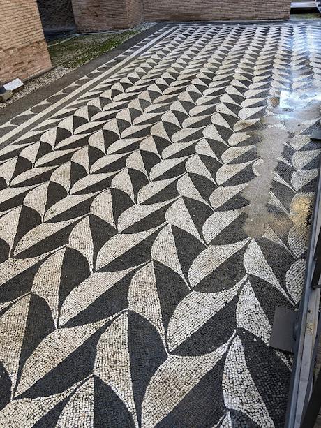 Les mosaïques en noir et blanc des thermes de Caracalla — 20 photos
