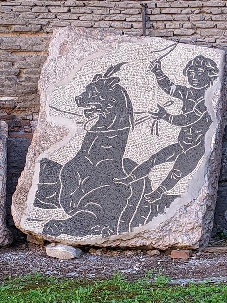 Les mosaïques en noir et blanc des thermes de Caracalla — 20 photos