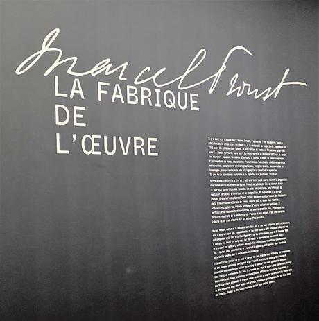 MARCEL PROUST « La fabrique de l’oeuvre » Bnf .