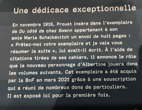 MARCEL PROUST « La fabrique de l’oeuvre » Bnf .