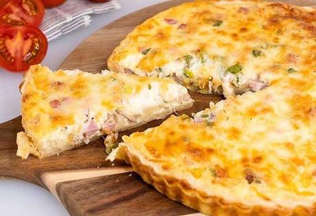 Quiche Lorraine Gourmande et Légère ww