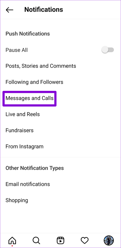 Les 8 meilleures façons de réparer les appels Instagram qui ne fonctionnent pas sur Android