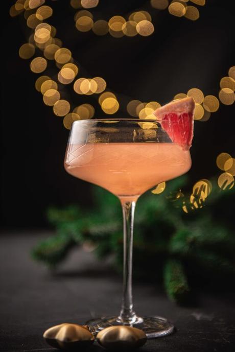 Cocktail au rosé pamplemousse