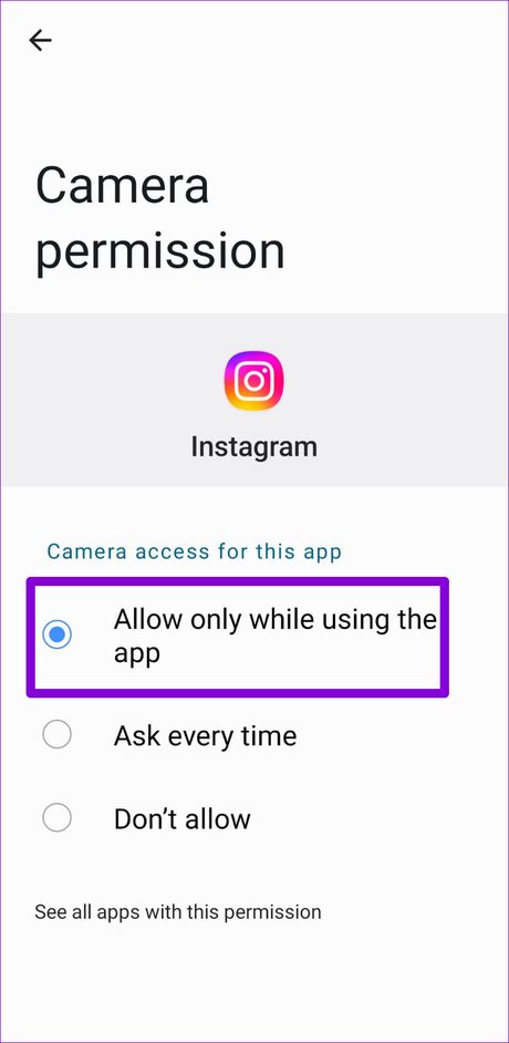 Les 8 meilleures façons de réparer les appels Instagram qui ne fonctionnent pas sur Android