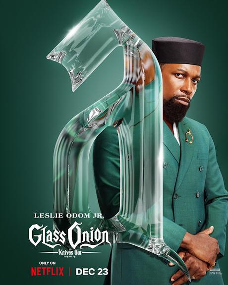 Nouvelles affiches personnages US pour Glass Onion : Une Histoire à couteaux tirés de Rian Johnson