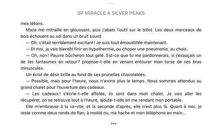 Marlène Eloradana / Miracle à Silver Peaks