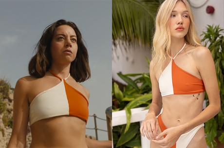 THE WHITE LOTUS : Harper’s two tones bikini in S2E04