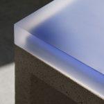 Conecto la rencontre du beton et de lacrylique