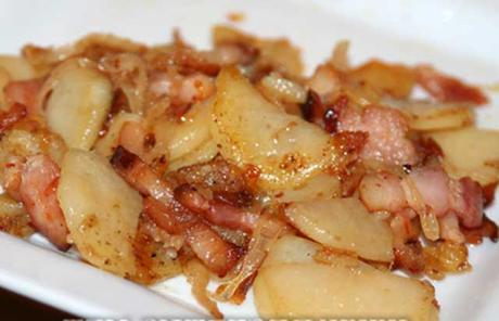 Poêlée de Pomme de Terre au Bacon ww