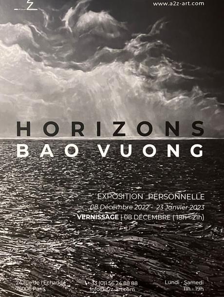 Galerie A2Z  Art Gallery  » Horizons BAO VUONG  » depuis le 8 Décembre 2022.