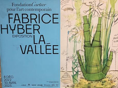 Fondation CARTIER  « Fabrice Hyber – La Vallée » depuis le 8 Décembre 2022.
