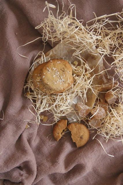 Sablés aux deux gingembres