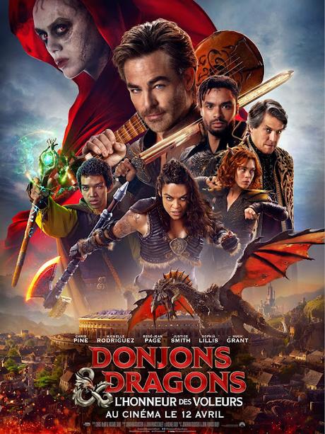 Nouvelle affiche US pour Donjons & Dragons : L'honneur des voleurs de Jonathan Goldstein et John Francis Daley