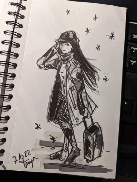 Dessins 2022 Partie 3 : d’août à décembre