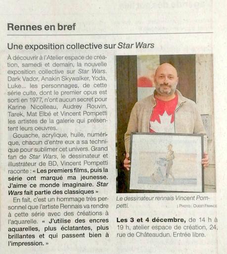 Un article dans Ouest-France