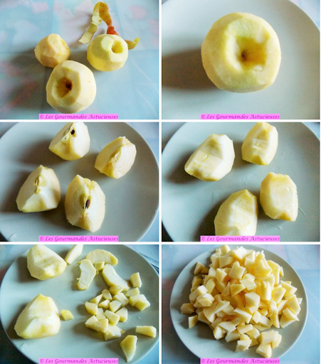Riz au lait sur lit de pommes (Vegan)