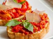 Bruschetta Poivrons Parmesan