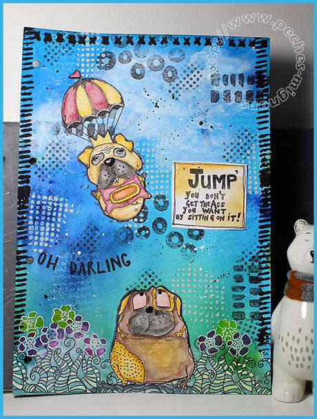 Art journal #44 – avec mes brushos