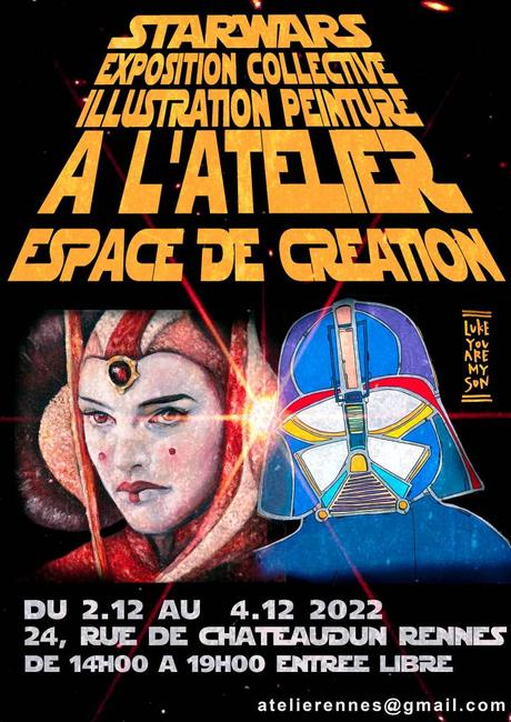 Des images de l’exposition Star Wars